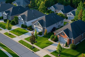 HOA Community: Coordinated Homeowner Houses in a Homeowner Association