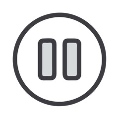 pause button icon
