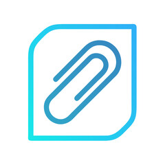 Obraz premium paper-clip