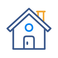 home icon on a white background