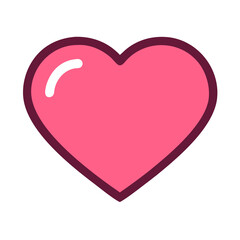 heart favorite icon