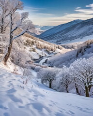 Winter Wonderland Scene