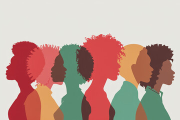 Diverse Silhouettes in Vibrant Colors