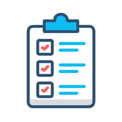 clipboard checklist icon