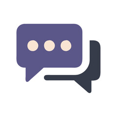 Naklejka premium chat bubble icon