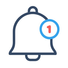Obraz premium bell notification icon