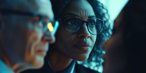 Obraz premium High-tech Business Meeting