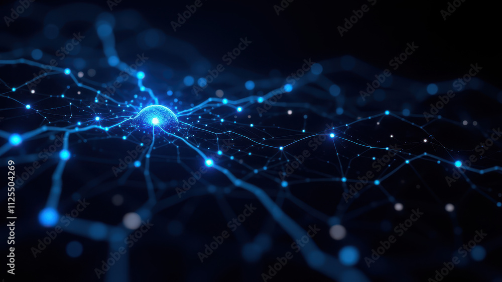 Poster computer network, neural pattern for rag