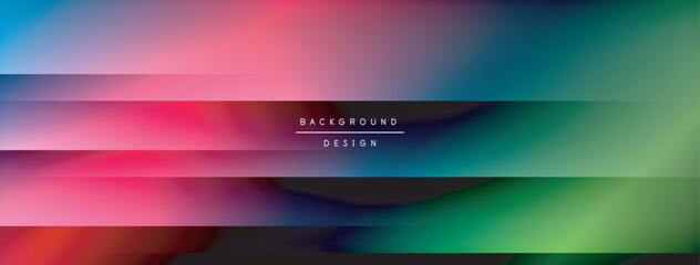 Fototapeta premium Colorful gradient with lines made of shadow and light. Creative background