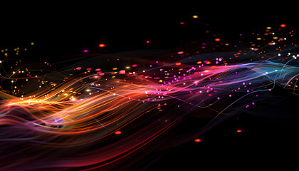 Obraz premium Modern Abstract Background for Digital, Network, Connection, Communication, Technology, Future, Aspiration, Business, Transportation and other Concept