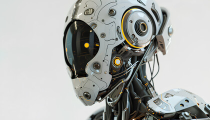 Fototapeta premium Smart robotic character