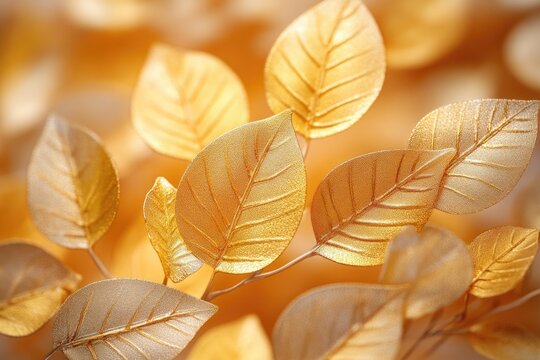 A close-up shot of a bunch of leaves - Powered by Adobe
