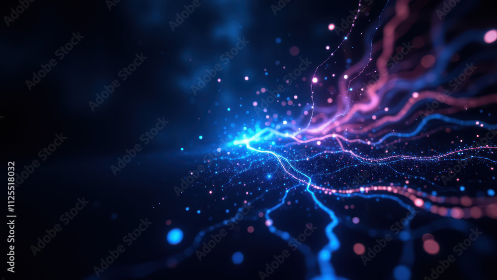 Poster stunning cgi rendering showcasing retrieval augmented generation's neural network capabilities with 