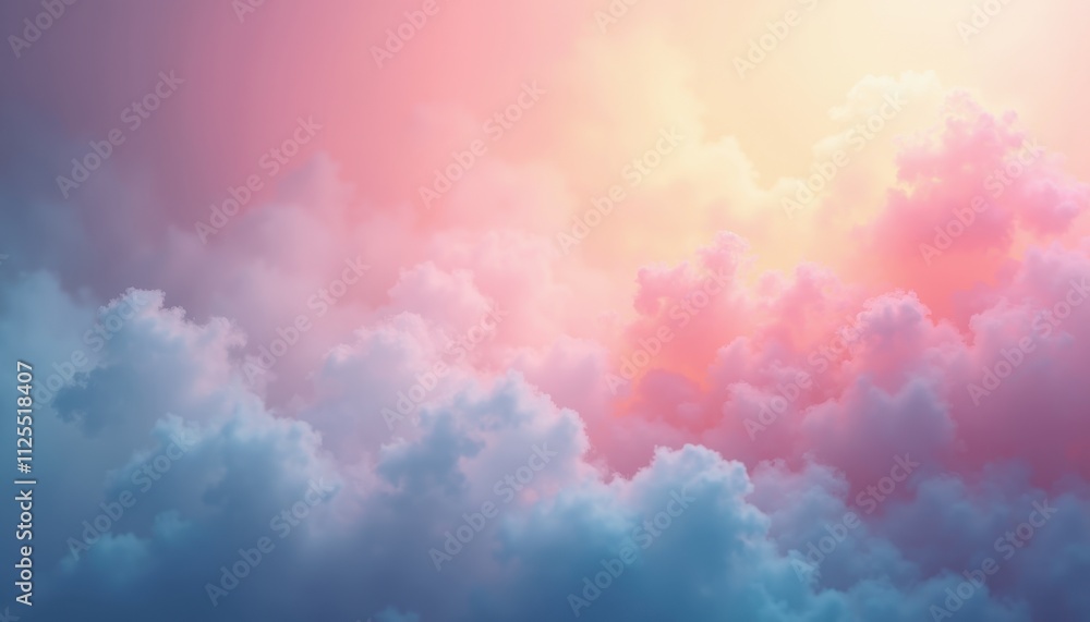 Poster gradient canvas infused with misty noise effects, creating a background that feels dreamlike and mag