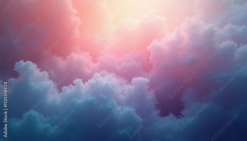 Poster gradient layers overlaid with faint magical grain for a subtle and enchanting digital design