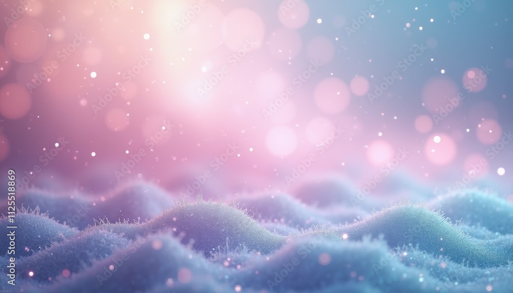 Fototapete ethereal gradient with glimmering grain patterns, creating a digital art background that feels like 