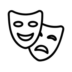 comedy and tragedy masks