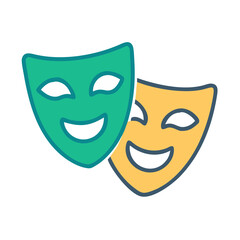 comedy and tragedy masks