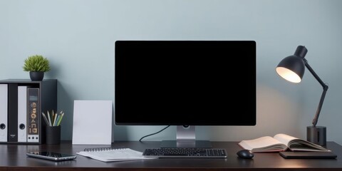 Realistic vector illustration of a modern laptop with blank screen isolated on white background, study, information