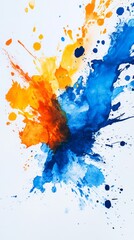 Fototapeta premium Abstract Watercolor Splash Art