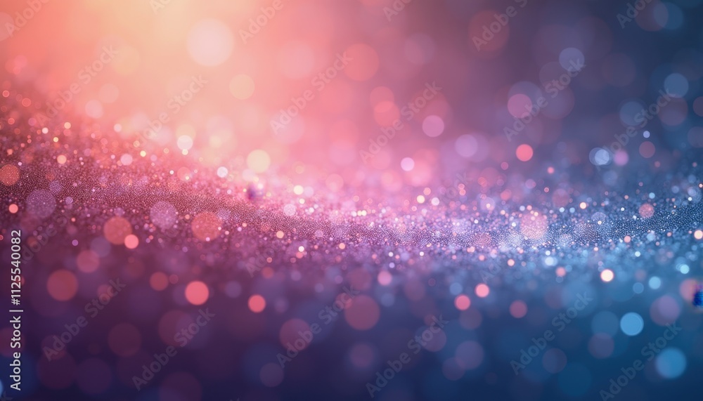 Fototapete soft gradient blended with sparkling noise patterns for a digital art design that feels alive with m