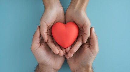Obraz premium heart in hands