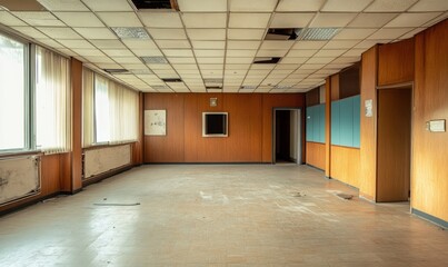 Fototapeta premium An empty office.