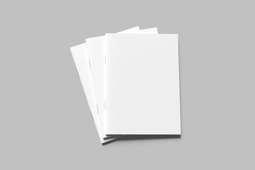 WHITE A4 CATALOG MOCKUP