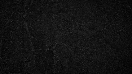 A black wall with a white paint. The wall is very plain and has no decorations. The wall is made of concrete. black texture background for template, page or web banner