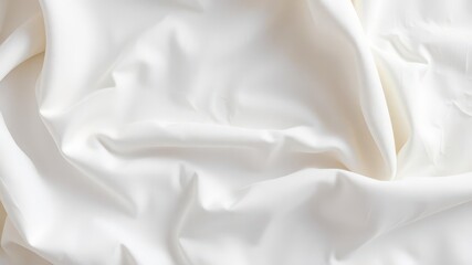 Fototapeta premium Vintage white cloth texture with a soft, textured surface perfect for backgrounds and seamless design projects, white, surface