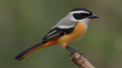 Close-up of a colorful bird perched on a branch. (3)