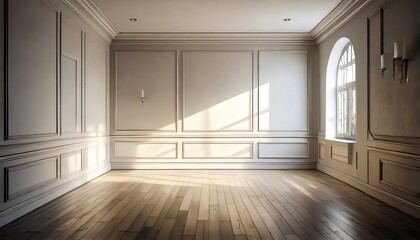 3D rendering architectural futuristic background