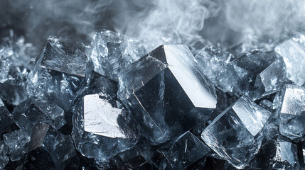mesmerizing smoky quartz texture with soft, blurred gradients. Shades of gray and brown blend seamlessly, evoking mystery, elegance, and grounding energy in a natural, abstract aesthetic