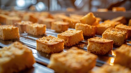 Freshly prepared dishes on a wire rack, suitable for use in cookbooks, recipe websites and social media