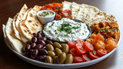Mediterranean Mezze Platter - A Feast for the Senses