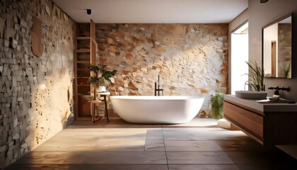 interior of a bathroom luxury hotel