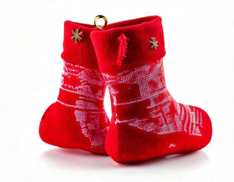 red christmas boots