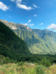 Obraz premium Breathtaking Mountain Scenery in Triglav National Park