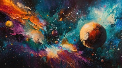 Cosmic Canvas: A Celestial Masterpiece