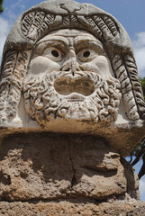 Rustic ruins in Rome, Italy.