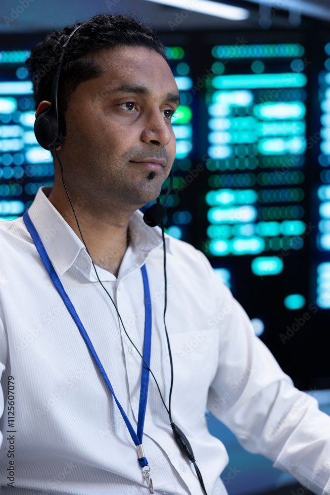Poster data center high tech facility technician responsible for providing logistics support to customers. 