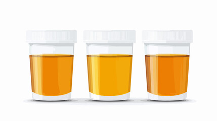 Professional Medical Urine Test in Plastic Jar for Urine Analysis