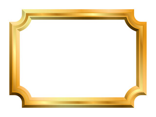 フレーム・額縁（金色）