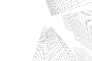 Fototapeta premium abstract architecture