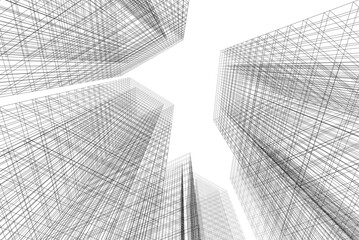 Fototapeta premium abstract architecture