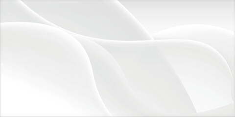 abstract white background with gradient color and artistic dynamic line decoration