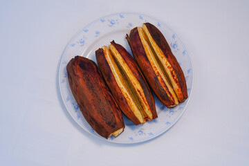 Grilled Bananas, ready to eat