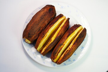 Grilled Bananas, ready to eat