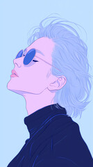 Anime Manga Profile Picture: Character Designs for Girl, Boy, and Transgender