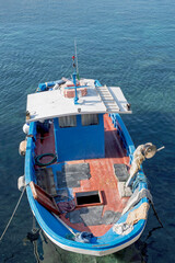 Fischerboot, Hafen Gallipoli, Apulien